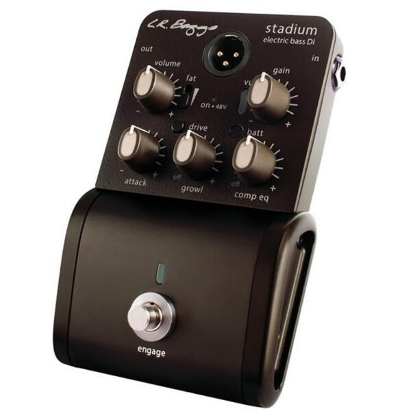 LR Baggs Stadium Bass DI Pedal with Overdrive