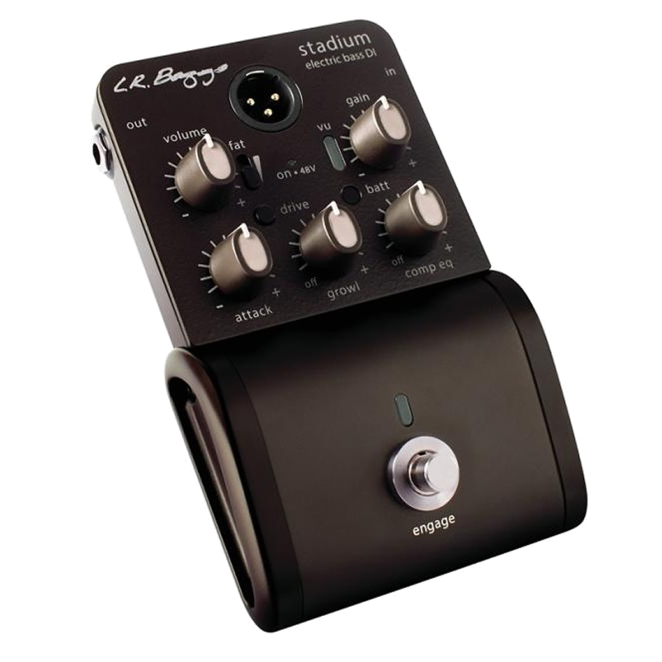 LR Baggs Stadium Bass DI Pedal with Overdrive - Image 3