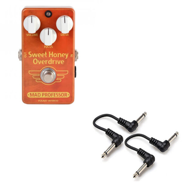 Mad Professor Sweet Honey Overdrive PCB + 2 Patch Cables
