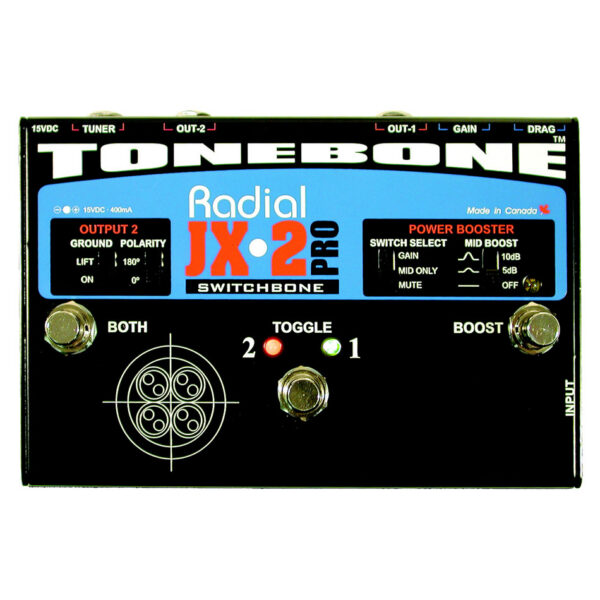 Radial Switchbone AB-Y Amp Switcher w/ Boost & Tuner Out