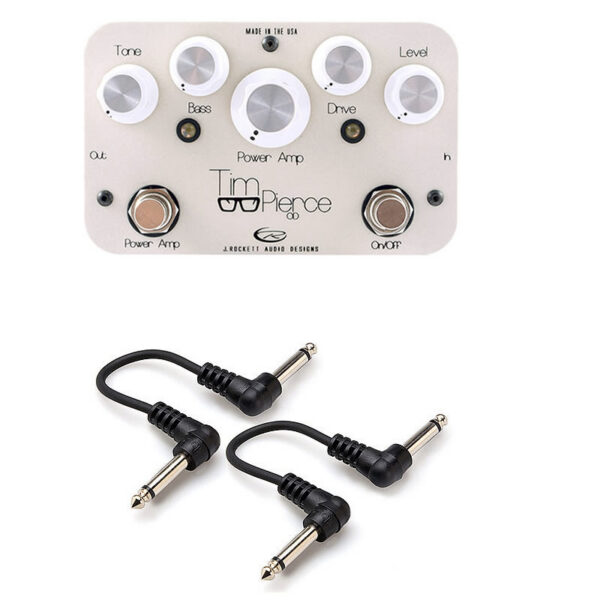 Rockett Tim Pierce OD Pedal + 2x 6" Patch Cables