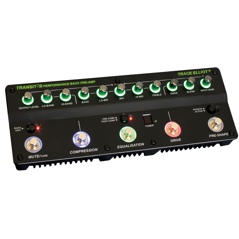 Trace Elliot Transit B Bass Preamp/DI Pedal