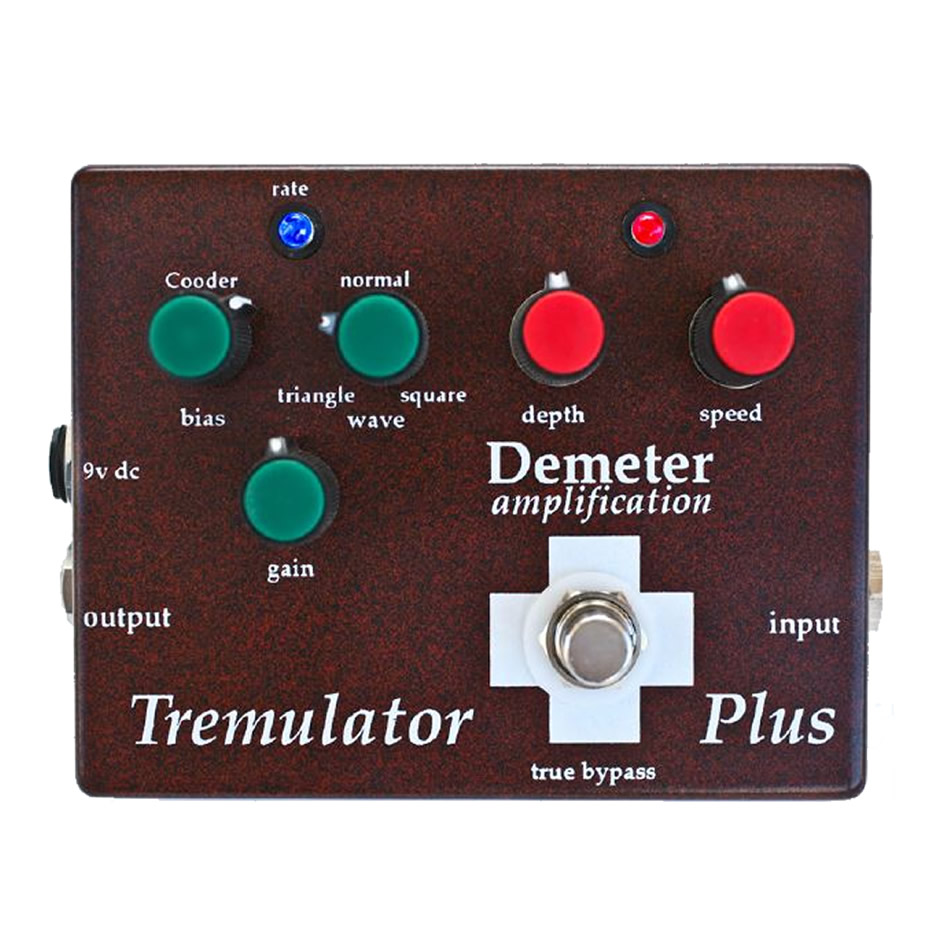 Demeter Tremulator Plus Tremolo Pedal - Open Box, Mint