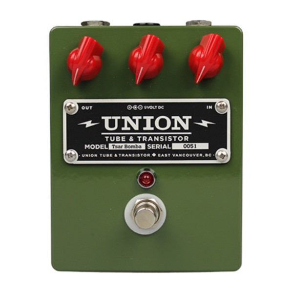 Union Tube & Transistor Tsar Bomba Fuzz Pedal