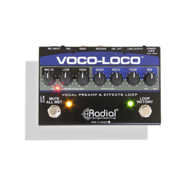 Radial Voco-Loco Vocal/Instrument Effects Switcher