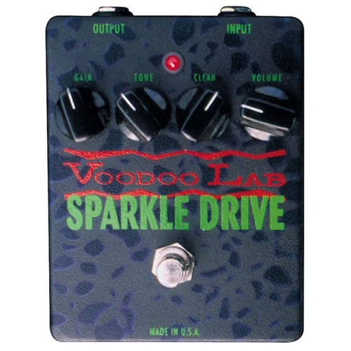 Voodoo Lab Sparkle Drive Boost Pedal + 2 Patch Cables - Image 2