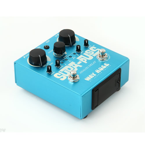 Way Huge Supa-Puss Analog Delay Pedal + 2 Patch Cables - Image 2