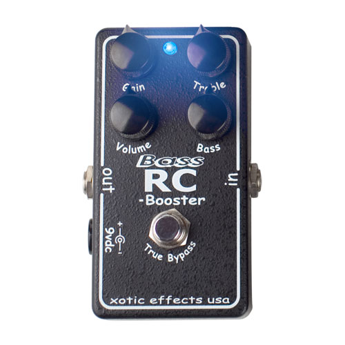 Xotic Bass RC Booster - True Bypass Bass Preamp Pedal