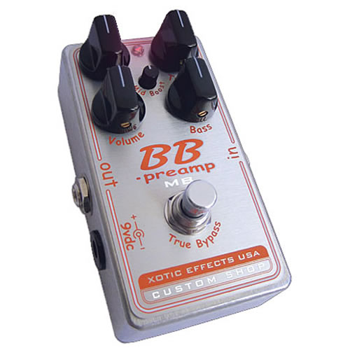 Xotic BB-MB Preamp/Boost Pedal + Ernie Ball Strings - Image 3
