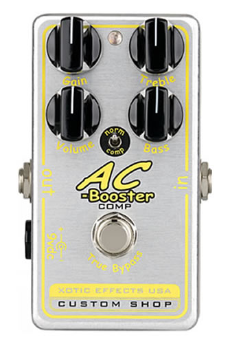 Xotic AC Comp Booster Pedal w/ Ernie Ball Slinky Strings - Image 2