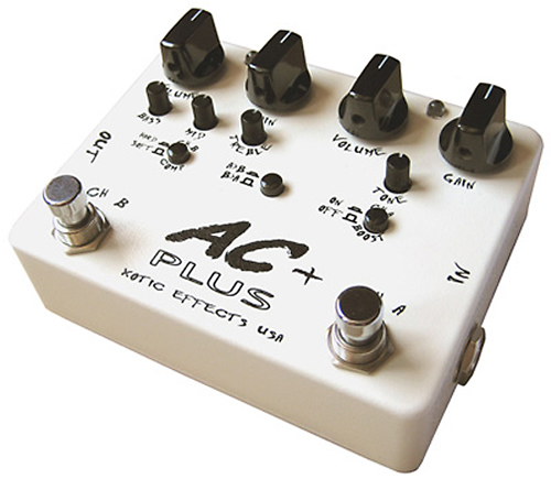 Xotic AC Plus Booster/Overdrive Pedal + Ernie Ball Strings - Image 3