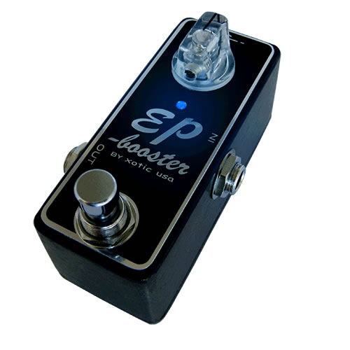 Xotic EP Booster Boost Pedal + 2 Patch Cables - Image 4