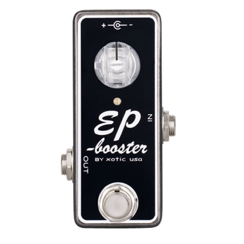 Xotic EP Booster Boost Pedal + 2 Patch Cables - Image 2