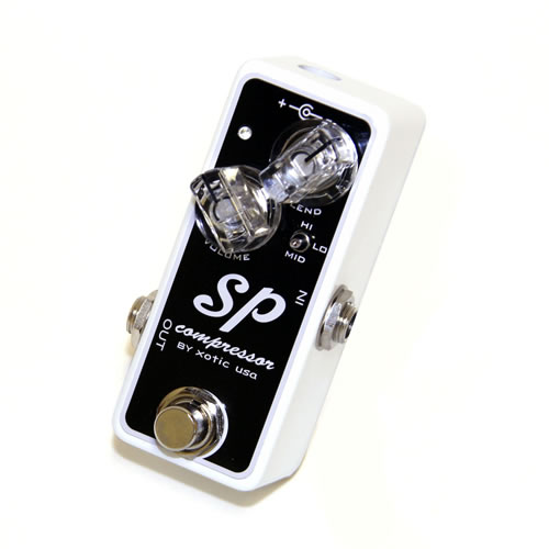 Xotic SP Compressor Nano Pedal + 2x 6" Patch Cables - Image 2