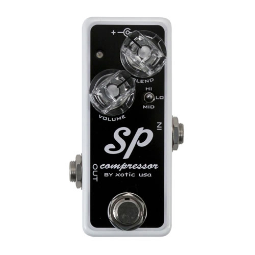 Xotic SP Compressor Nano Pedal + 2x 6" Patch Cables - Image 4