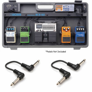 BOSS BCB-60 Pedalboard Case with Power Supply & Patch Cables