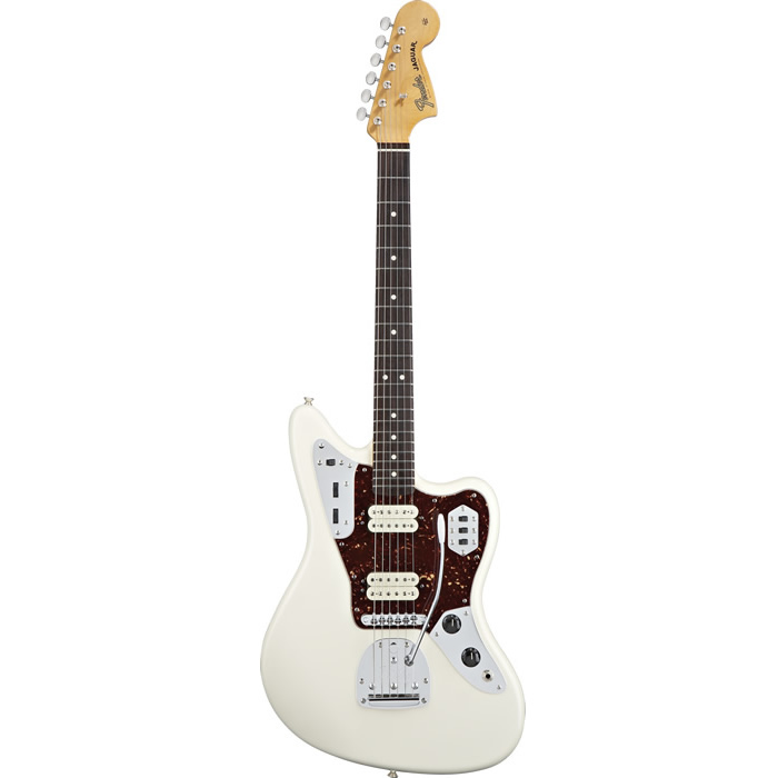 Fender Classic Player Jaguar HH Olympic White + Suhr Riot Bundle - Image 3