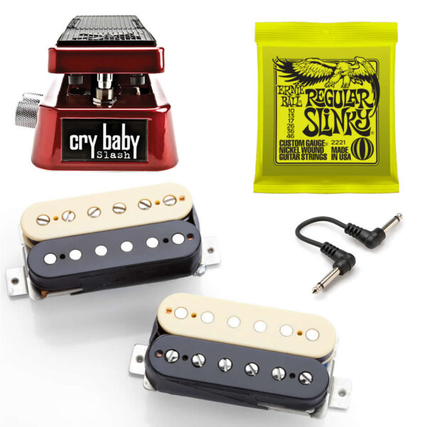 Seymour Duncan Slash APH-2 Pickup Set + Dunlop SW95 Wah Bundle