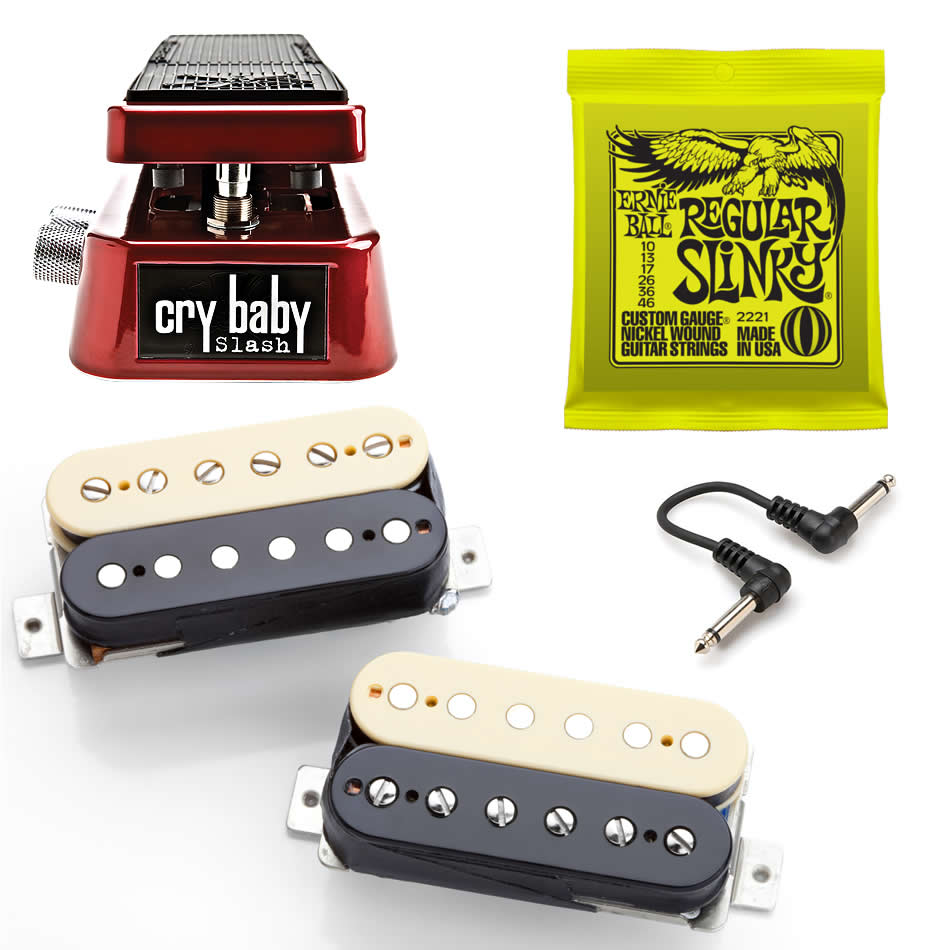 Seymour Duncan Slash APH-2 Pickup Set + Dunlop SW95 Wah Bundle
