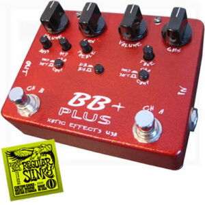 Xotic BB+ Boost Preamp / 3-Band EQ Pedal