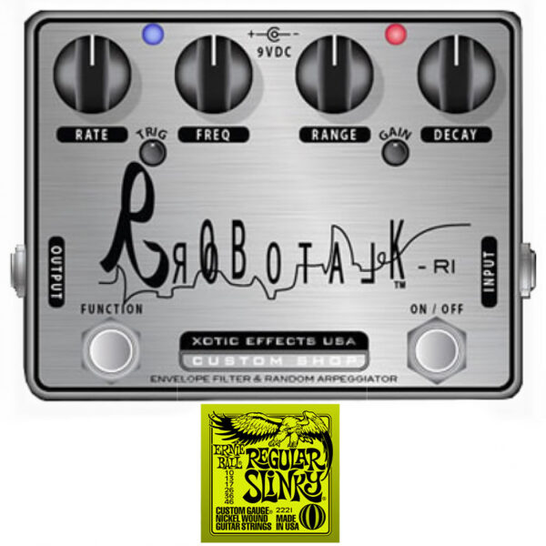 Xotic Robotalk RI Envelope Filter Pedal + Free Strings